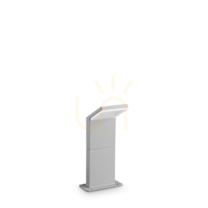 Lampa zewnętrzna stojąca Ideallux STYLE 369648 szara 8,5W IP54 LED 3000K small 0