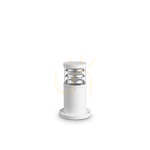 Lampa zewnętrzna stojąca Ideallux Tronco 366050 biała E27 IP65 25 cm 0 Lampa zewnętrzna stojąca Ideallux Tronco 366050 biała E27 IP65 25 cm small 0