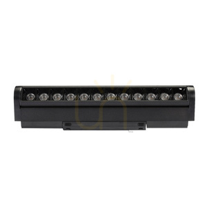 Lampa magnetyczna Ultra Slim DDCX35-ZD12B 12W 3000K czarna 23,6 cm small 2