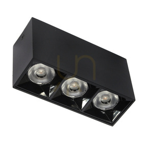 Lampa liniowa natynkowa 9 W 4000 K czarna JDL-6T small 1