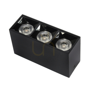 Lampa liniowa natynkowa 9 W 4000 K czarna JDL-6T small 3