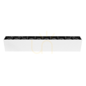 Lampa liniowa natynkowa 30 W 3000 K biało-czarna JDL-4T small 4