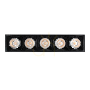 Lampa liniowa natynkowa 15 W 4000 K czarna JDL-3T small 5