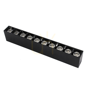 Lampa liniowa natynkowa 30 W 3000 K czarna JDL-4T small 3