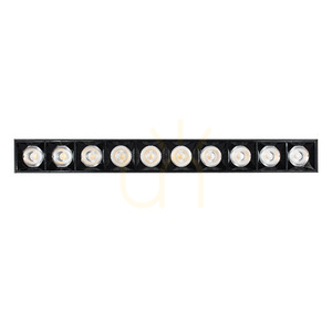 Lampa liniowa natynkowa 30 W 3000 K czarna JDL-4T small 5