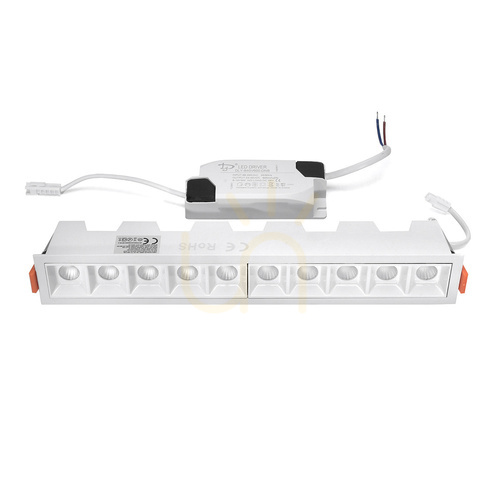 Sprawdź Lampa liniowa LED podtynkowa JDL-10T 20 W 4000 K biała