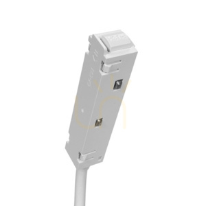 Złącze potrójne T elektryczne do szyny magnetycznej LL-BX, białe small 2