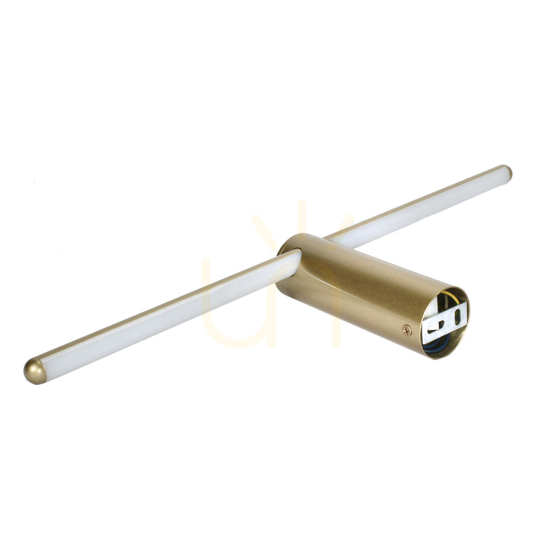 Obejrzyj Lampa ścienna LED COMO UNO-BH-005 8 W 3000 K złota Lampa ścienna LED COMO UNO-BH-005 8 W 3000 K złota