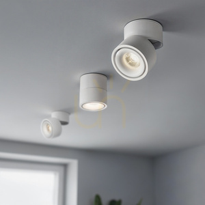 Ruchomy reflektor natynkowy LED Domeno EZ-CL06A-12 biały 12 W 4000 K small 0