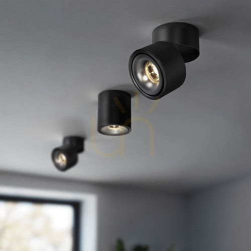 Sprawdź Ruchomy Spot LED EZ-CL06A-12 12W DIM 3000K Czarny