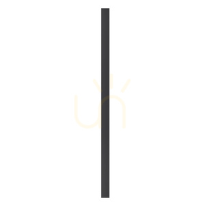 Zewnętrzny kinkiet elewacyjny led 100cm uno-bh-018 18w 3000k czarny ip54 small 2