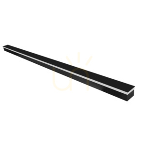 Zewnętrzny kinkiet elewacyjny led 120cm uno-bh-022 22w 4000k czarny ip54 small 3