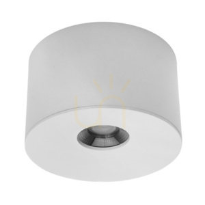 Oprawa natynkowa led pze-922 10w 3000k ip44 biały small 0