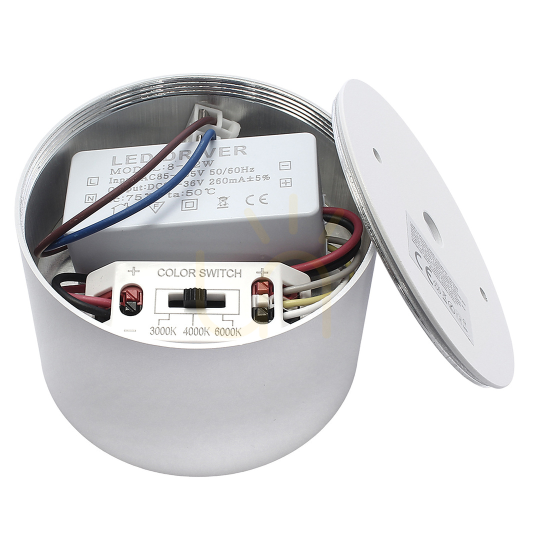 Sprawdź Oprawa sufitowa led pze-mkl907 9w cct 3000k-6000k biała ip54 Oprawa sufitowa led pze-mkl907 9w cct 3000k-6000k biała ip54