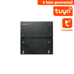 Panel sterujący Tuya Smart SW0109M czarny small 1