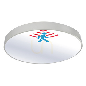 Plafon natynkowy LED BB03, Ø 40 cm, 40 W, 4000 K, biały, z czujnikiem PIR small 1