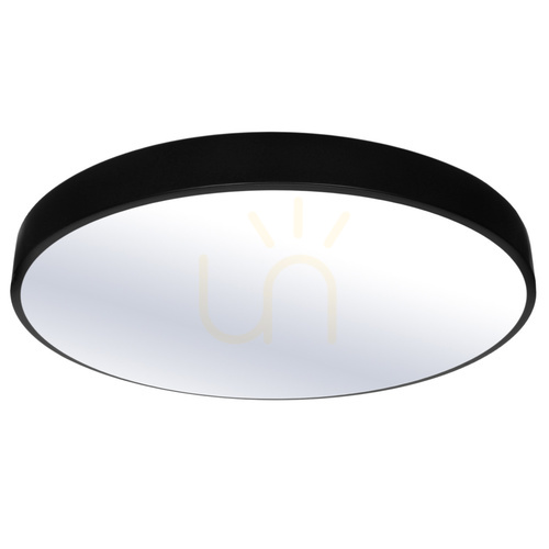 Sprawdź Plafon natynkowy LED BB03, Ø 40 cm, 40 W, 4000 K, czarny, z czujnikiem PIR