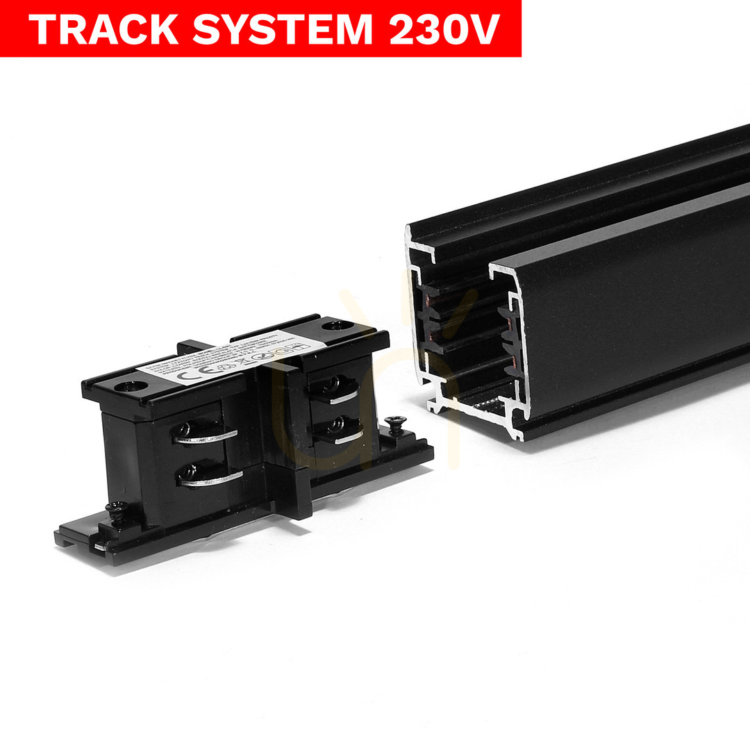 Zobacz Łacznik prosty track system ll-dx1 czarny Łacznik prosty track system ll-dx1 czarny