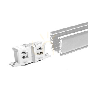 Łacznik prosty track system ll-dx1 biały small 2