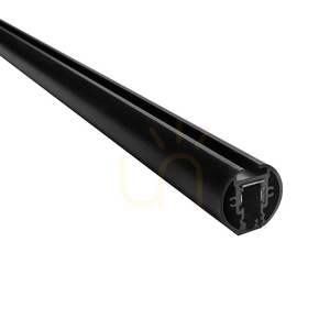 Szyna magnetyczna natynkowa okrągła UN5-O Micro Magnetic 200 cm czarna small 0