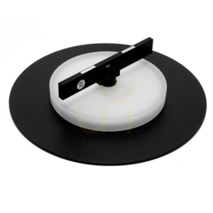 Kinkiet indirect okrągły do szyn magnetycznych un5-ysbd micro magnetic 9w 3000k czarny small 0