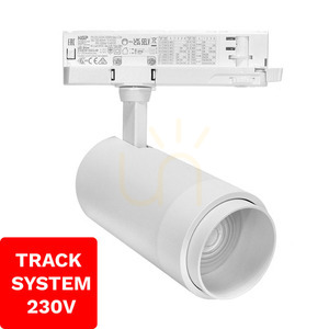 Reflektor szynowy zoom track system dd-04 230v 3000k biały 3 fazowy 230v small 1