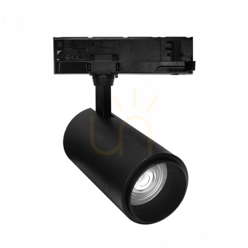 Sprawdź Reflektor szynowy zoom track system dd-04 230v 10w-30w 3000k czarny 3 fazowy 230v