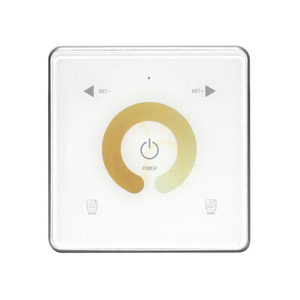 Sterownik naścienny, panel dotykowy sw0105 2,4g biały small 1