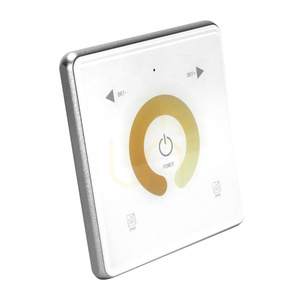 Sterownik naścienny, panel dotykowy sw0105 2,4g biały small 0