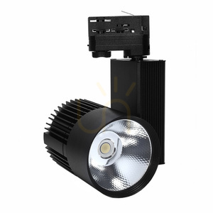 Reflektor szynowy Track System DD-03, 30 W, 4000 K, czarny, 3-fazowy, 230 V small 0