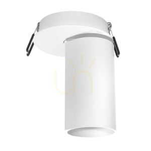Lampa sufitowa wpuszczana bora kj2108 1xgu10 biały small 2