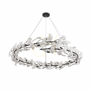 Lampa wisząca BOTANIKA czarno biała 150 cm 0 Lampa wisząca BOTANIKA czarno biała 150 cm small 0