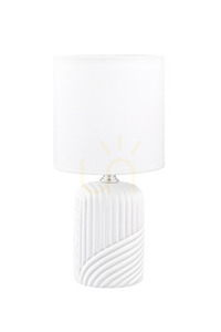 Lampa Stołowa STOŁOWA HS9085 Biały 1xE14 0 Lampa Stołowa STOŁOWA HS9085 Biały 1xE14 small 0