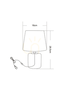 Lampa Stołowa STOŁOWA HS9143-BL Czarny 1xE14 1 Lampa Stołowa STOŁOWA HS9143-BL Czarny 1xE14 small 1