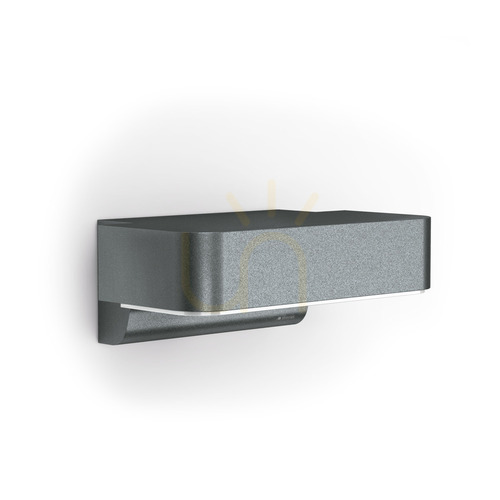 Sprawdź Lampa elewacyjna z czujnikiem ruchu i zmierzchu Steinel L Bluetooth STEINEL przyjazny owadów 1800K 428lm downlight antracyt