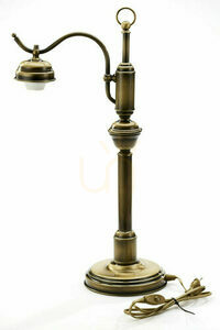 Lampka biurkowa OPAL Mosiądz E27 JUPITER small 2