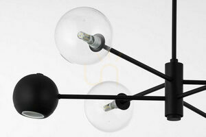 Żyrandol MOKA Czarny G9/GU10 JUPITER 3 Żyrandol MOKA Czarny G9/GU10 JUPITER small 3