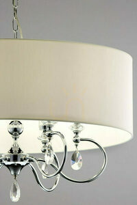 Lampa wisząca ELBA Chrom E27 JUPITER small 3