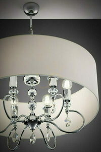 Lampa wisząca ELBA Chrom E27 JUPITER small 8