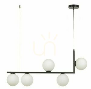 Lampa wisząca Sigma Andy 5 czarna 90 cm G9 SKU 33611 small 0