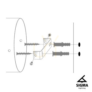 Kinkiet Sigma Artis czarny złoty 40570 small 2