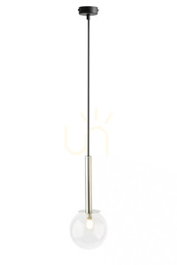 Lampa wisząca Sigma DAISY 1 czarna transparentna 14 cm 40751 0 Lampa wisząca Sigma DAISY 1 czarna transparentna 14 cm 40751 small 0