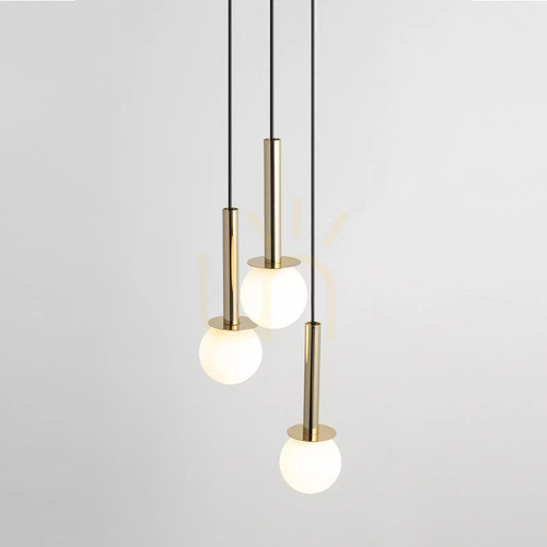 Sprawdź Lampa wisząca Sigma DAISY 3 złota biała szkło 40770