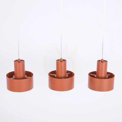 Sprawdź Lampa wisząca Sigma RIF 3 ceglana stal lakierowana 67 cm SKU 41162