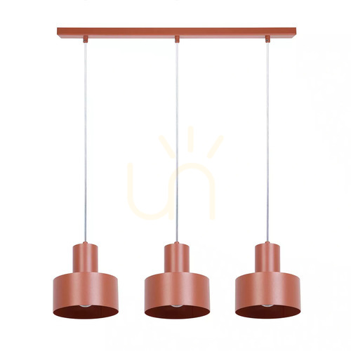 Sprawdź Lampa wisząca Sigma RIF 3 ceglana stal lakierowana 67 cm SKU 41162