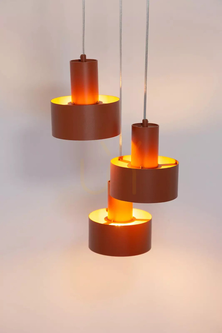 Obejrzyj Lampa wisząca Sigma RIF 3 ceglany E27 41167 Lampa wisząca Sigma RIF 3 ceglany E27 41167
