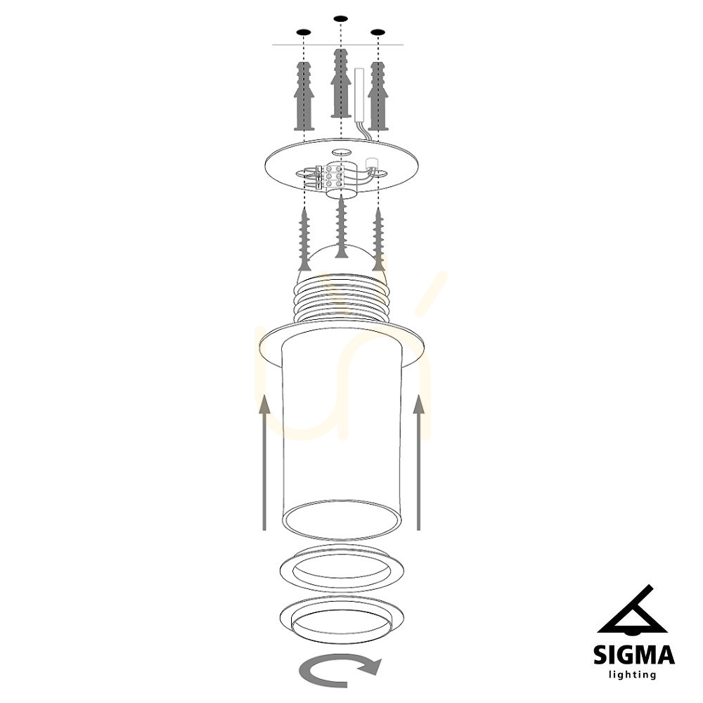 Zobacz Plafon Sigma Solaris L biały złoty 69 cm 40613 Plafon Sigma Solaris L biały złoty 69 cm 40613