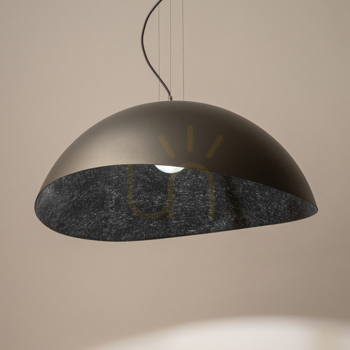 Sprawdź Lampa wisząca Sigma Solaris M srebrno-czarna 40629