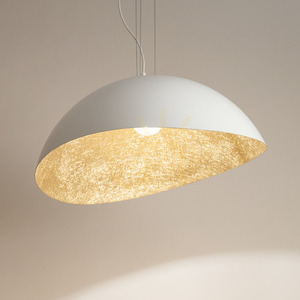 Lampa wisząca Sigma Solaris L biała/złota 65 cm 40616 small 1