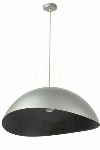 Sprawdź Lampa wisząca Sigma Solaris L srebrno-czarna 40630
